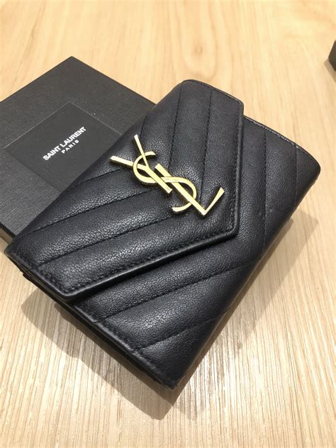 ysl womens wallet|YSL wallet card holder.